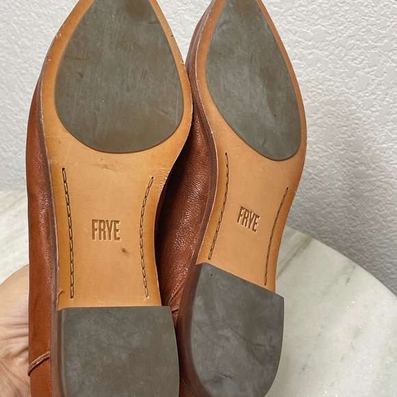 Frye loafers Kenzie Venetian sz 8 Women’s color Cognac - Picture 8 of 10